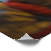 F-14 Tomcatの航空機キャリアへの着陸 ポスター (角)