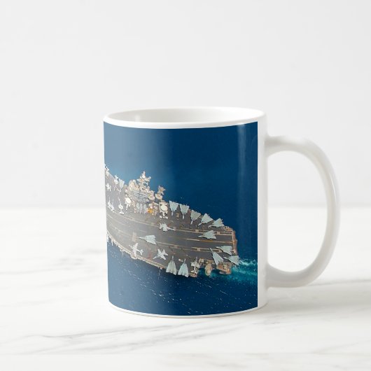 F-14 TOMCATの「キャリア」 コーヒーマグカップ (右)