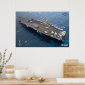 F-14 TOMCATの「キャリア」ポスター ポスター (キッチン)