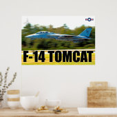 F-14 TOMCATの「テイクオフ」ポスター ポスター (キッチン)