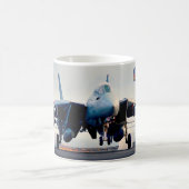 F-14 TOMCATの「トラップ」 コーヒーマグカップ (中央)