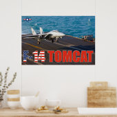 F-14 TOMCATの「トラップ」ポスター ポスター (キッチン)
