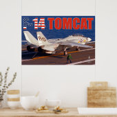 F-14 TOMCATの「トラップ」ポスター ポスター (キッチン)