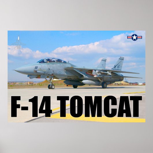 F-14 TOMCATの「プリフライト」ポスター ポスター (正面)