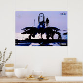 F-14 TOMCATの「プリフライト」ポスター ポスター (キッチン)