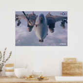 F-14 TOMCATの「給油」ポスター ポスター (キッチン)