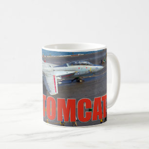F-14 TOMCATの「起動」 コーヒーマグカップ
