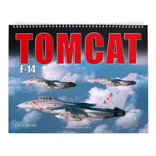 F-14 TOMCATカレンダー カレンダー (カバー)