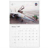 F-14 TOMCATカレンダー カレンダー (2月 2027)