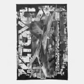 F-14 Tomcatキッチンタオル16インチx 24インチキッチンタオル キッチンタオル (縦)