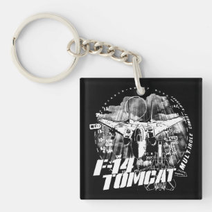 F-14 Tomcatキーチェーンアクリルキーチェーン キーホルダー