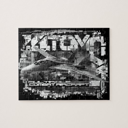 F-14 Tomcatパズル ジグソーパズル (横)