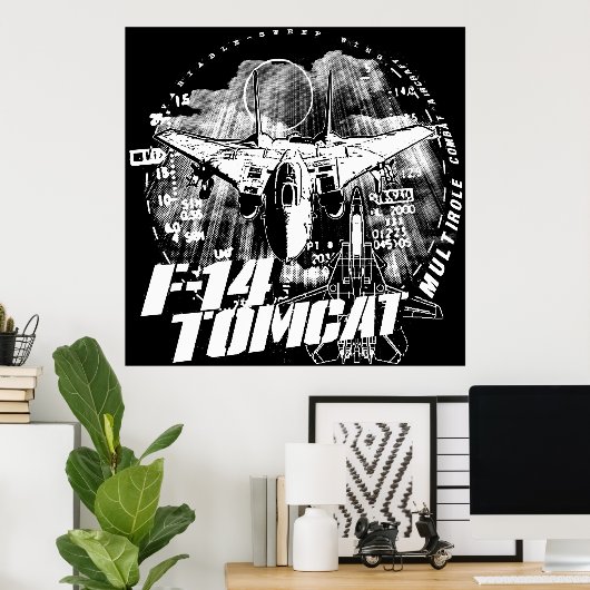 F-14 Tomcatポスター ポスター (ホームオフィス)