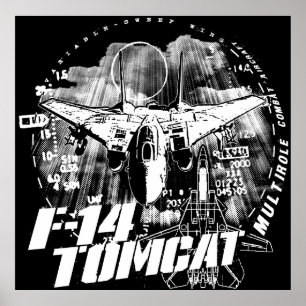 F-14 Tomcatポスター ポスター