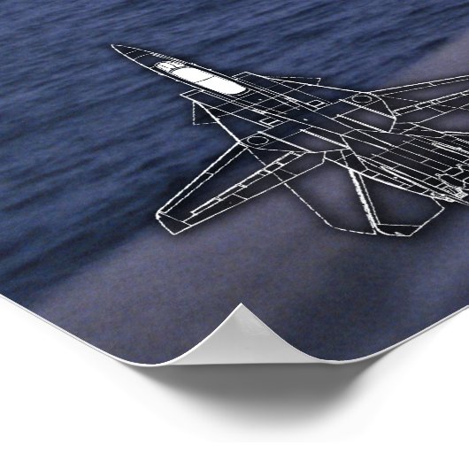 F-14 Tomcatポスター ポスター (角)