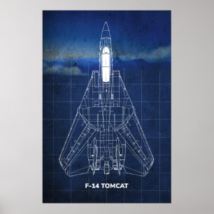 F-14 Tomcatポスター ポスター