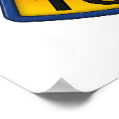 F-14 Tomcatマスコット ポスター (角)