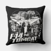 F-14 Tomcat装飾用クッション装飾用クッション クッション (裏面)