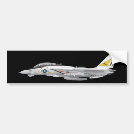 F-14 Tomcat軍隊戦闘機ジェットVF-21 バンパーステッカー