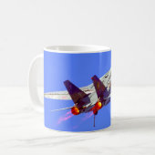 F-14 TOMCAT 「アフターバーナー」 コーヒーマグカップ (正面左)