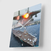 F-14 TOMCAT スクエア壁時計 (傾斜)