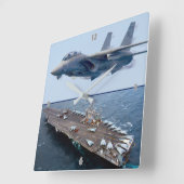 F-14 TOMCAT スクエア壁時計 (傾斜)