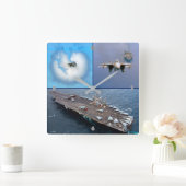 F-14 TOMCAT スクエア壁時計 (ホーム)