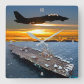 F-14 TOMCAT スクエア壁時計 (正面)