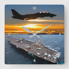 F-14 TOMCAT スクエア壁時計