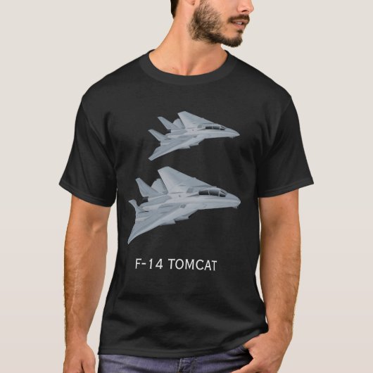 F-14 Tomcat （ペア） Tシャツ (正面)