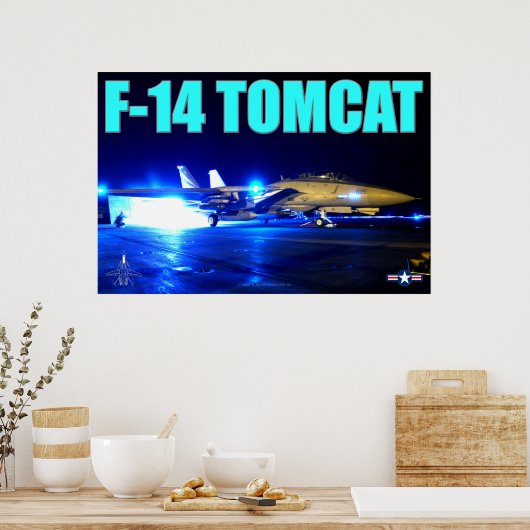 F-14 TOMCAT ポスター (キッチン)