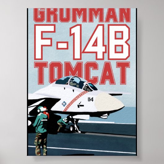 F-14 Tomcat ポスター (正面)