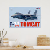 F-14 TOMCAT ポスター (キッチン)