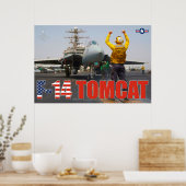 F-14 TOMCAT ポスター (キッチン)