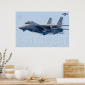 F-14 TOMCAT ポスター (キッチン)