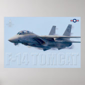F-14 TOMCAT ポスター (正面)