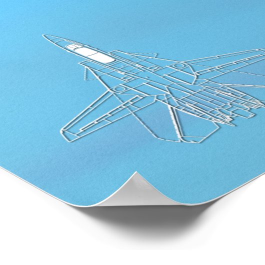 F-14 TOMCAT ポスター (角)