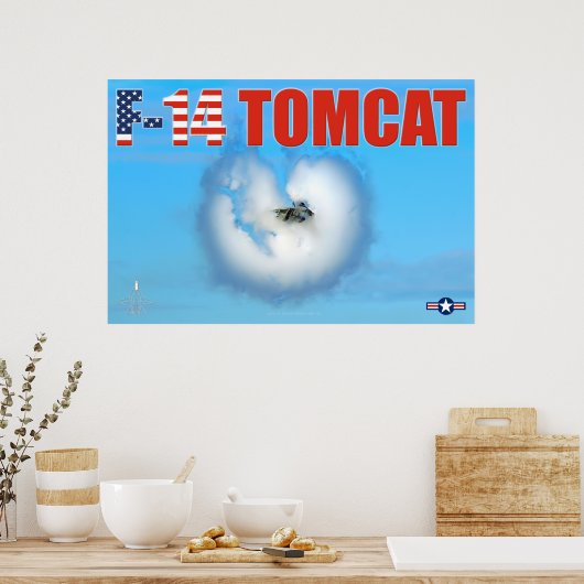 F-14 TOMCAT ポスター (キッチン)