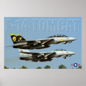 F-14 TOMCAT ポスター (正面)