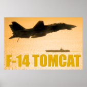 F-14 TOMCAT ポスター (正面)