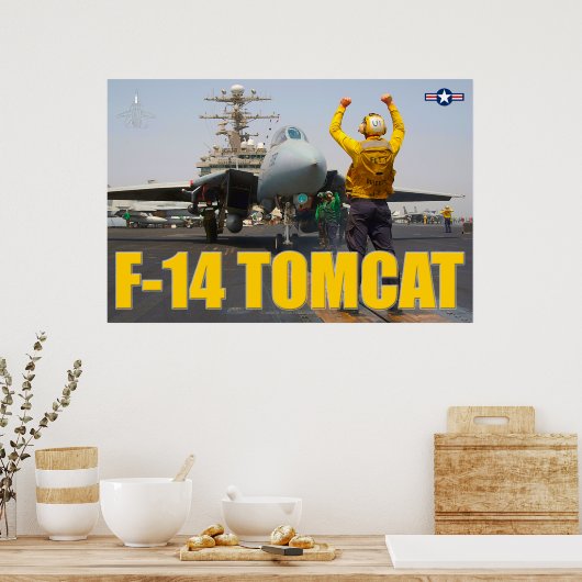 F-14 TOMCAT ポスター (キッチン)