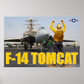 F-14 TOMCAT ポスター (正面)