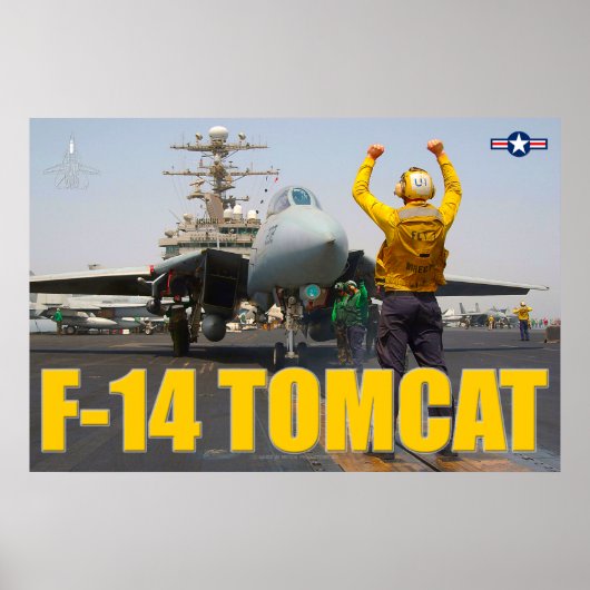 F-14 TOMCAT ポスター (正面)