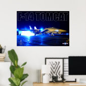 F-14 TOMCAT ポスター (ホームオフィス)