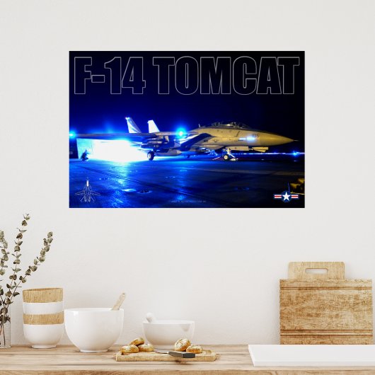 F-14 TOMCAT ポスター (キッチン)