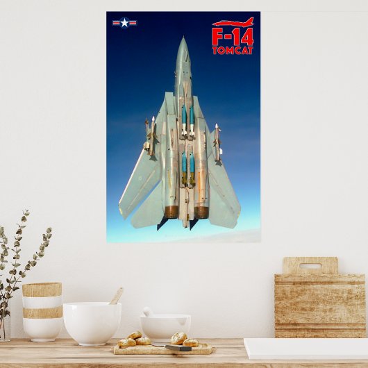 F-14 TOMCAT ポスター (キッチン)