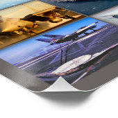 F-14 TOMCAT 「モンタージュ」 ポスター (コーナー)