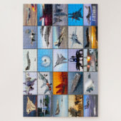 F-14 TOMCAT 「モンタージュ」(20x30インチ) ジグソーパズル (縦)