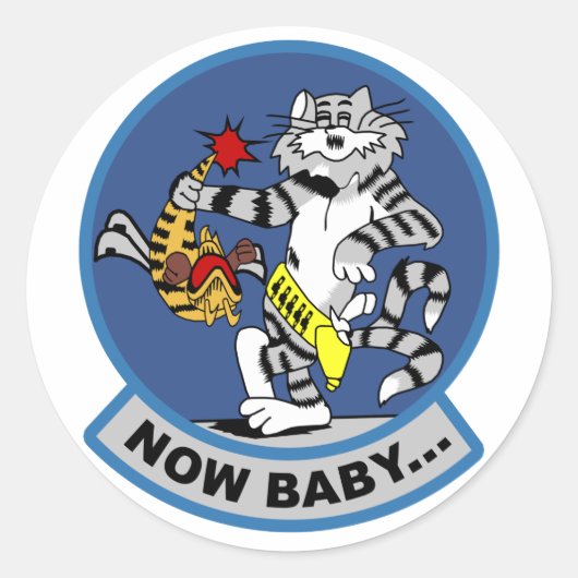 F-14 Tomcat ラウンドシール (正面)