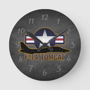 F-14 Tomcat ラウンド壁時計
